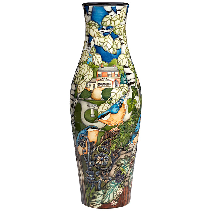 A Jar of Nuthatches - Vase